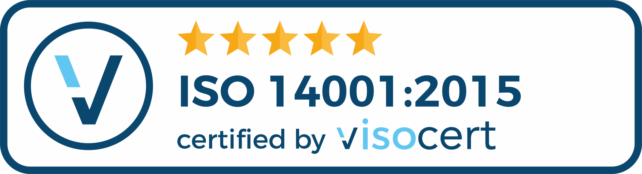 Stempel Iso 14001 Visocert
